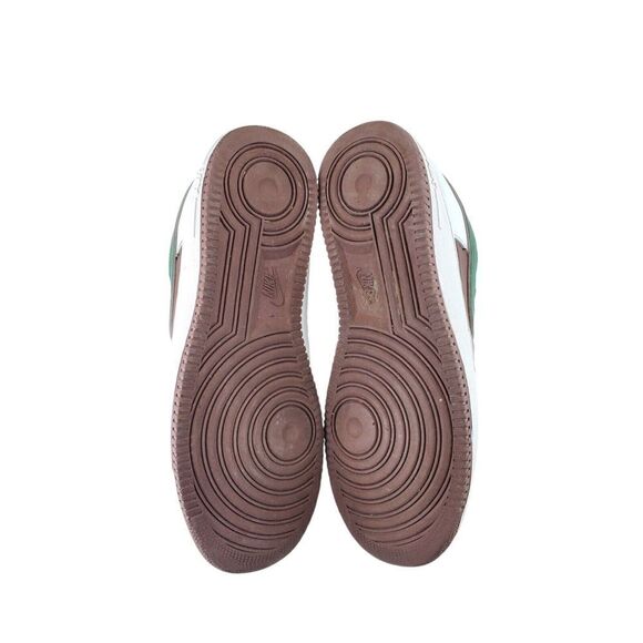 Nike Air Force 1 AF-1 \'82 Sneaker Green Brown White Men Sz 13 Casual 060406 2006 main image 10